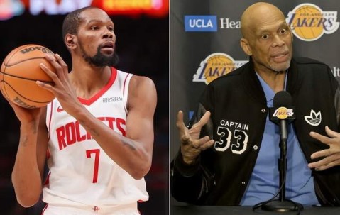 开云-冲击历史得分榜第二？杜兰特看数据感慨：前辈们把门槛设得太高了